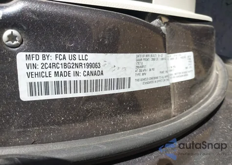 2022 Chrysler Pacifica Touring L from USA, damaged, VIN 2C4RC1BG2NR199063